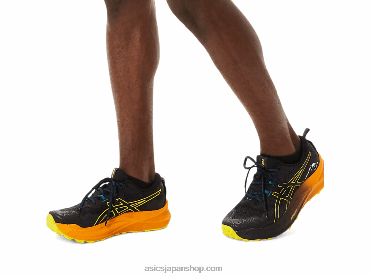 トラブコマックス2 L20V188Asics ブラック/ゴールデンイエロー