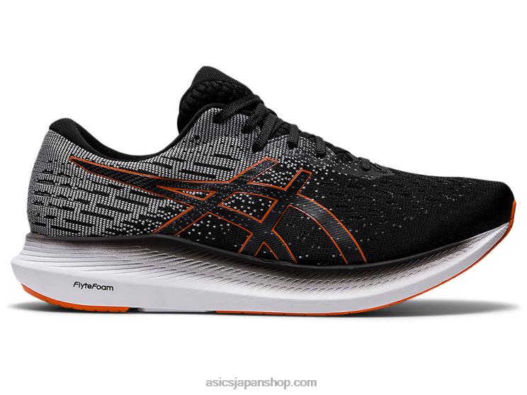 2を食べます L20V1918Asics ブラック/マリーゴールドオレンジ