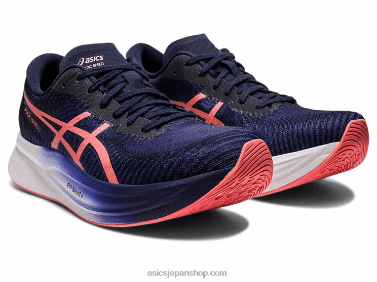 マジックスピード2 L20V2327Asics インディゴブルー/パパイヤ