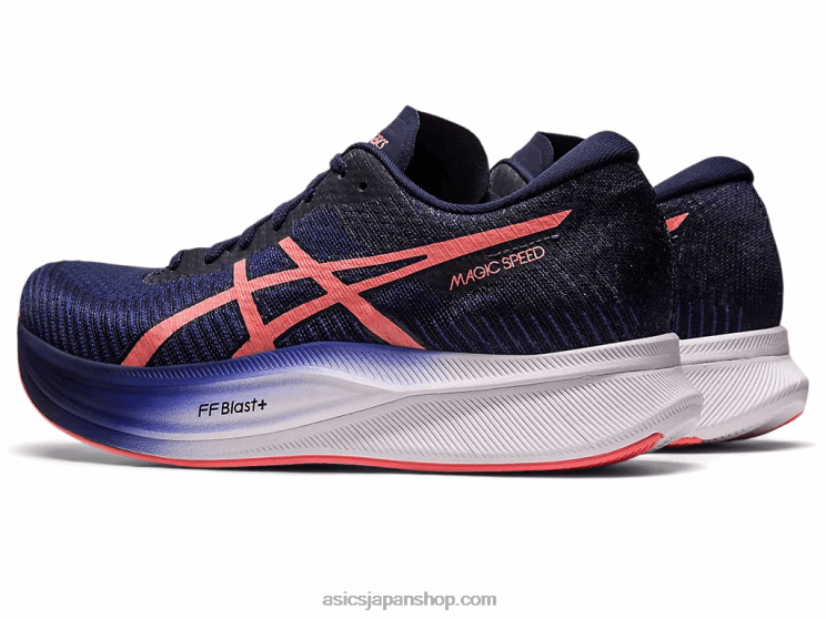 マジックスピード2 L20V2327Asics インディゴブルー/パパイヤ