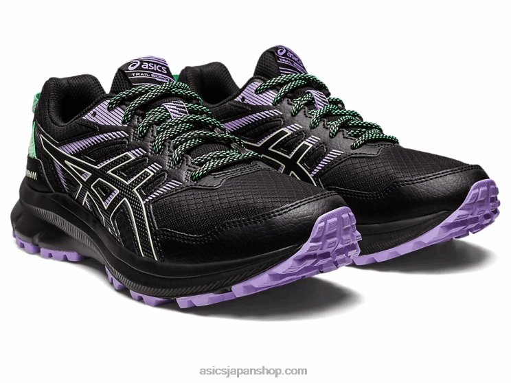 トレイルスカウト2 L20V2421Asics ブラック/ウィスパーグリーン