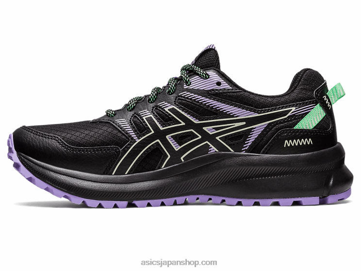 トレイルスカウト2 L20V2421Asics ブラック/ウィスパーグリーン