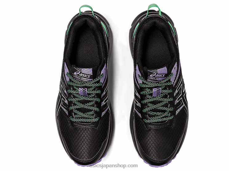 トレイルスカウト2 L20V2421Asics ブラック/ウィスパーグリーン
