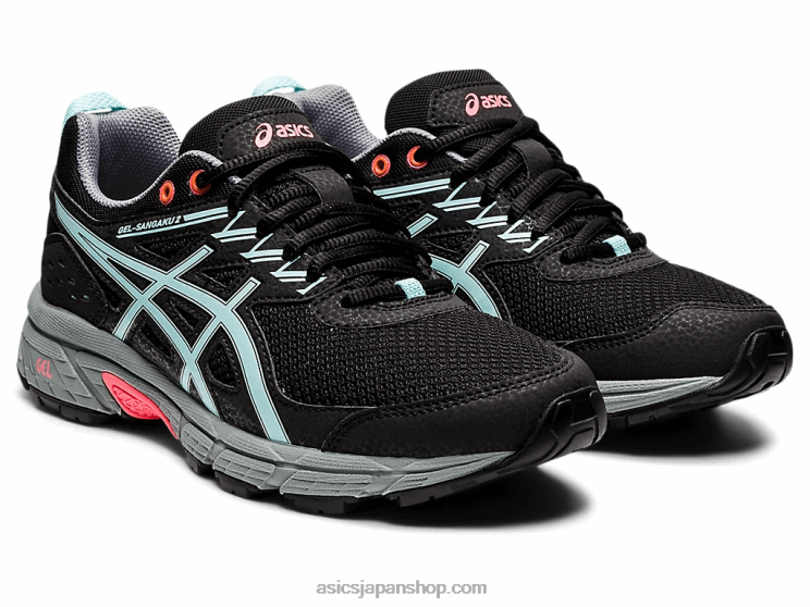ゲル山岳2 L20V2601Asics ブラック/クリアブルー