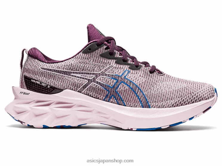 ノバブラスト 2 ル L20V3527Asics ディーププラム/ベアリーローズ