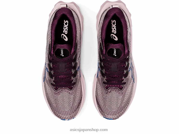 ノバブラスト 2 ル L20V3527Asics ディーププラム/ベアリーローズ