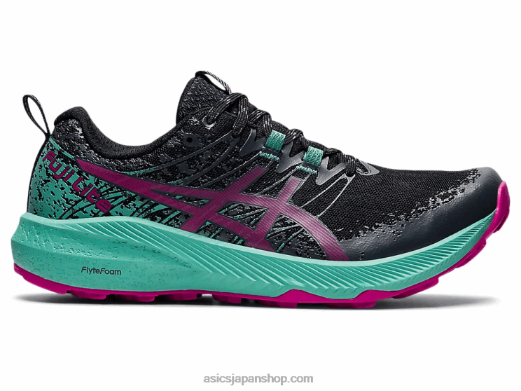 フジライト2 L20V3586Asics ブラック/フューシャレッド