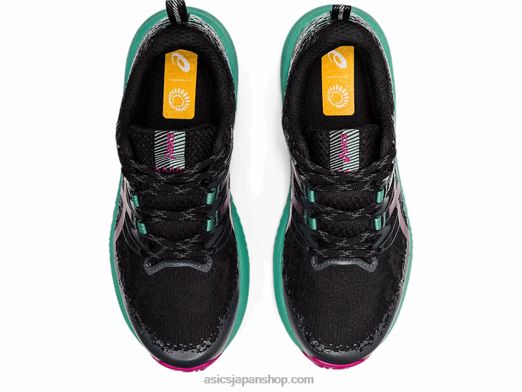 フジライト2 L20V3586Asics ブラック/フューシャレッド