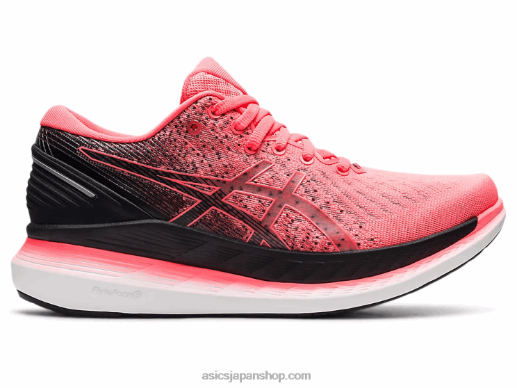 グライダーライド 2 L20V3783Asics ブレイジングコーラル/ブラック