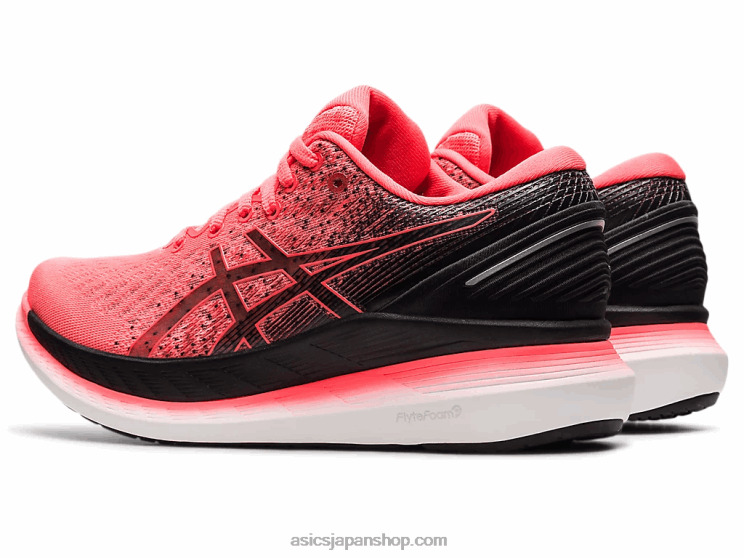 グライダーライド 2 L20V3783Asics ブレイジングコーラル/ブラック