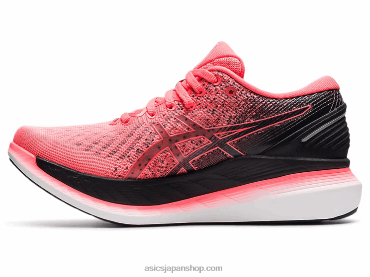 グライダーライド 2 L20V3783Asics ブレイジングコーラル/ブラック