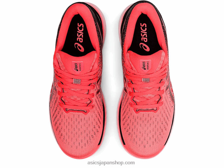 グライダーライド 2 L20V3783Asics ブレイジングコーラル/ブラック