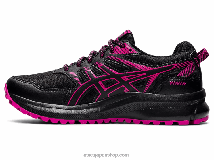 トレイルスカウト2 L20V3897Asics ブラック/フューシャレッド