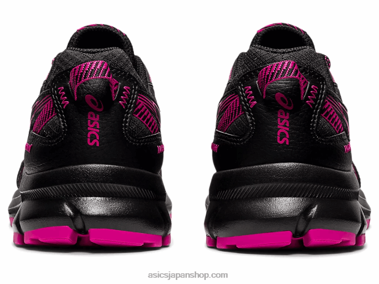 トレイルスカウト2 L20V3897Asics ブラック/フューシャレッド