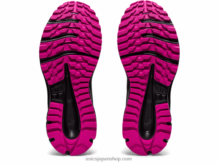トレイルスカウト2 L20V3897Asics ブラック/フューシャレッド