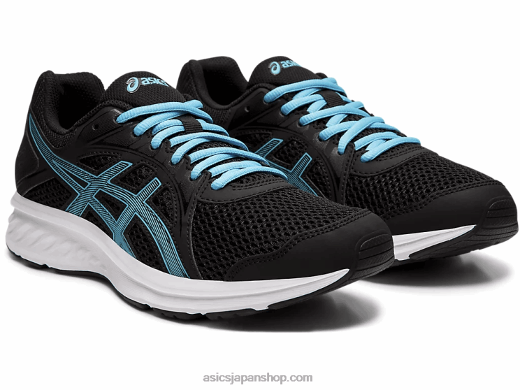 ジョルト2ワイド L20V3914Asics ブラック/アクアリウム