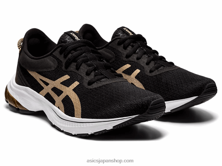 ゲルクモライト2 L20V3998Asics ブラック/シャンパン