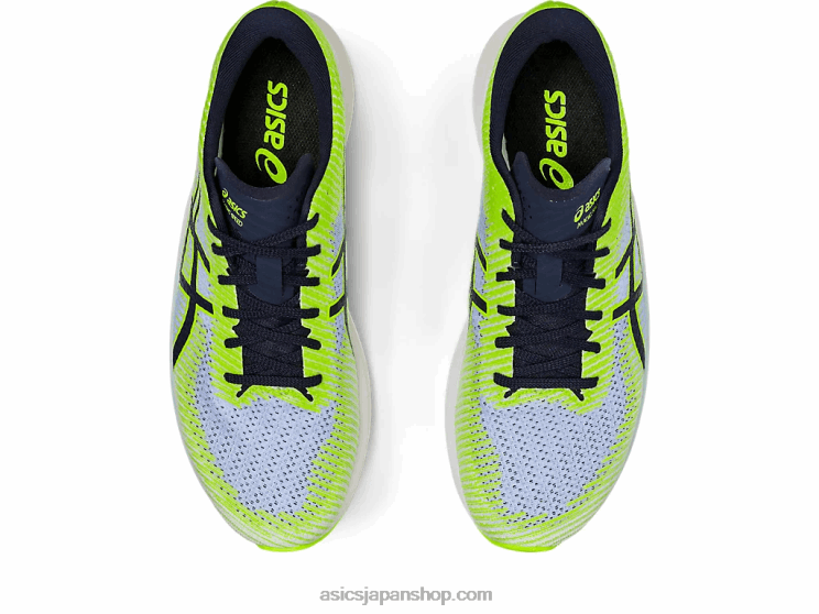 マジックスピード2 L20V453Asics ハザードグリーン/ミッドナイト