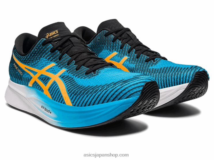 マジックスピード2 L20V481Asics アイランドブルー/オレンジポップ