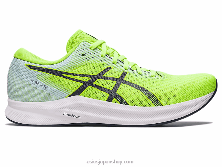 ハイパースピード2 L20V488Asics ハザードグリーン/ミッドナイト