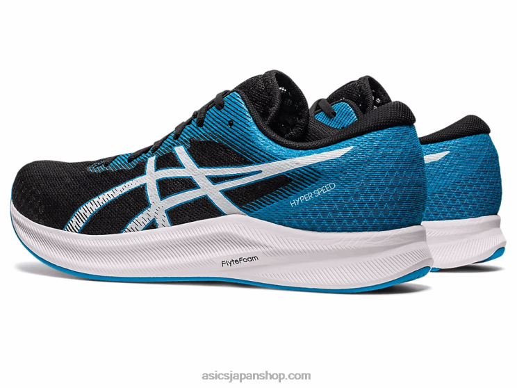 ハイパースピード2 L20V491Asics ブラック/アイランドブルー