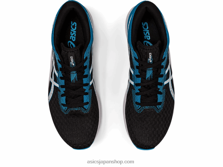 ハイパースピード2 L20V491Asics ブラック/アイランドブルー