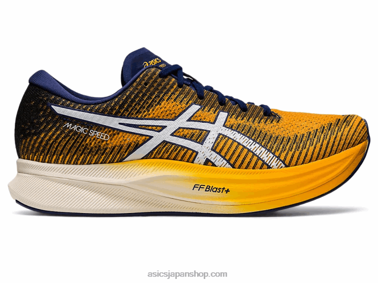 マジックスピード2ワイド L20V819Asics アンバー/ホワイト