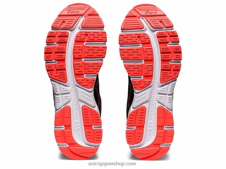 ゲル-33 L20V3911Asics ブラック/フラッシュコーラル