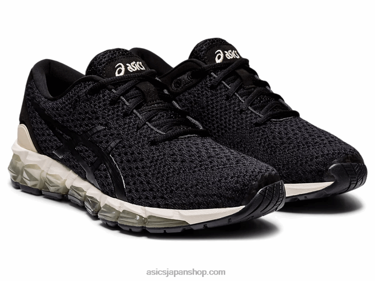 ゲルクォンタム 360 5 ニット L20V4148Asics ブラック/コージーピンク