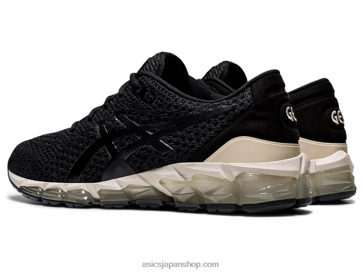 ゲルクォンタム 360 5 ニット L20V4148Asics ブラック/コージーピンク