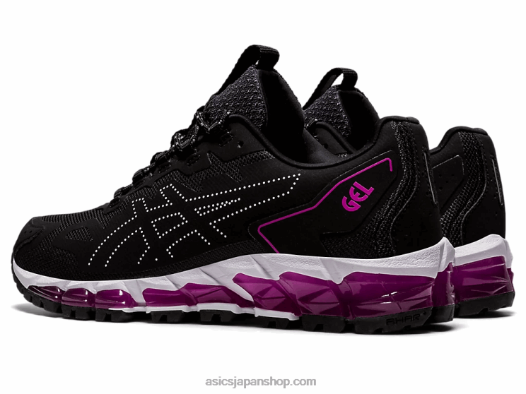 ゲル量子 360 6 L20V2727Asics ブラック/デジタルグレープ