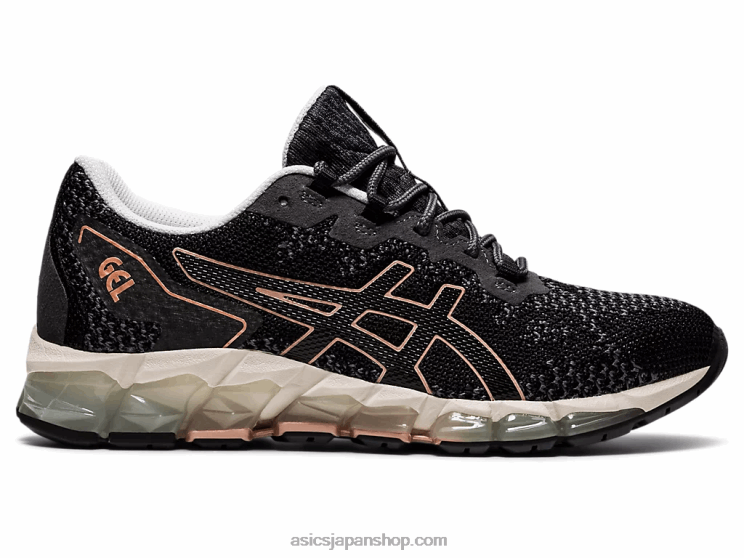 ゲルクォンタム 360 6 ニット L20V2838Asics ブラック/キャリアグレー