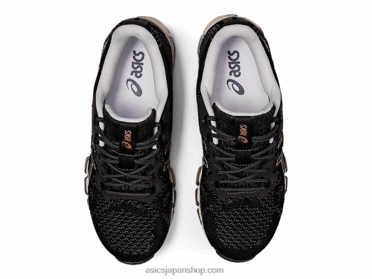 ゲルクォンタム 360 6 ニット L20V2838Asics ブラック/キャリアグレー