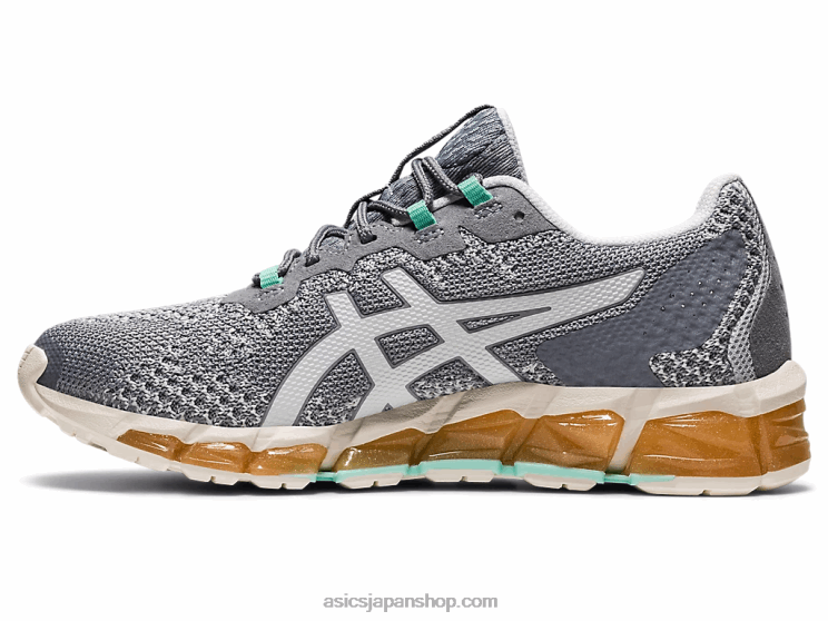 ゲルクォンタム 360 6 ニット L20V2848Asics グレイシャーグレー/シートロック