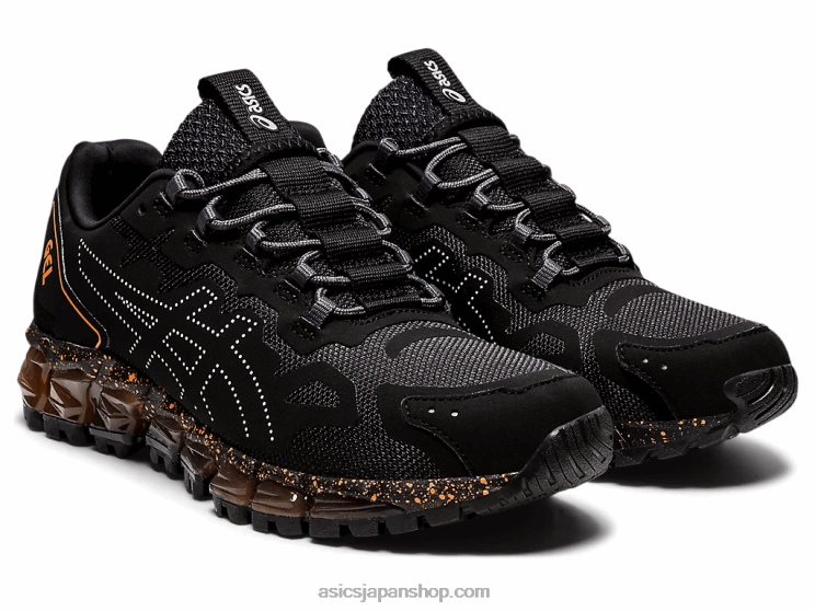 ゲル量子 360 6 L20V3955Asics ブラック/サンピーチ