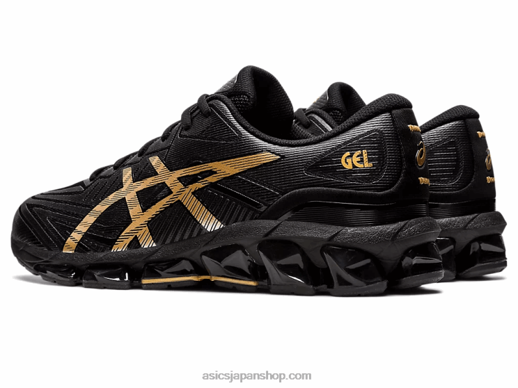 ゲルクォンタム 360 vii L20V1209Asics ブラック/ピュアゴールド