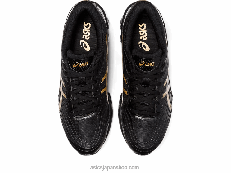 ゲルクォンタム 360 vii L20V1209Asics ブラック/ピュアゴールド