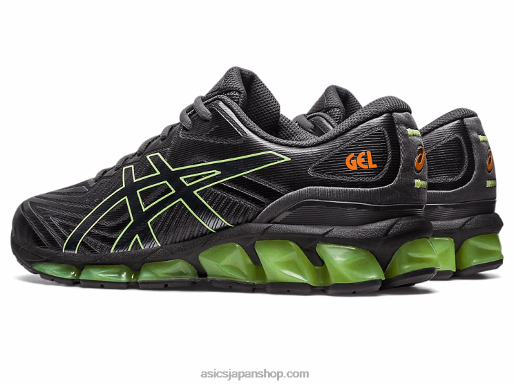 ゲルクォンタム 360 vii L20V133Asics ダークグレー/ライムグリーン