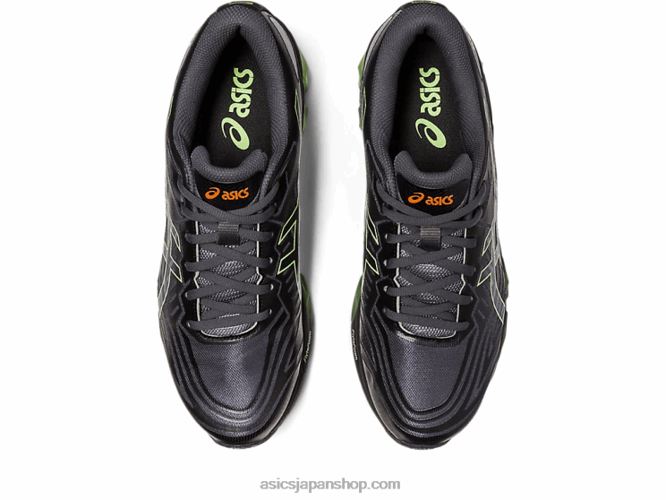 ゲルクォンタム 360 vii L20V133Asics ダークグレー/ライムグリーン