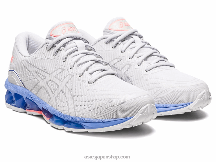 ゲルクォンタム 360 vii L20V2319Asics ホワイト/ツルニチニチソウブルー