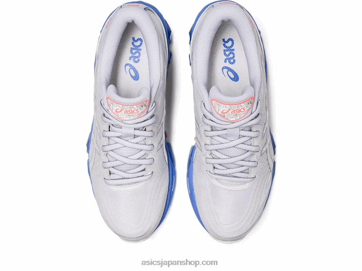 ゲルクォンタム 360 vii L20V2319Asics ホワイト/ツルニチニチソウブルー