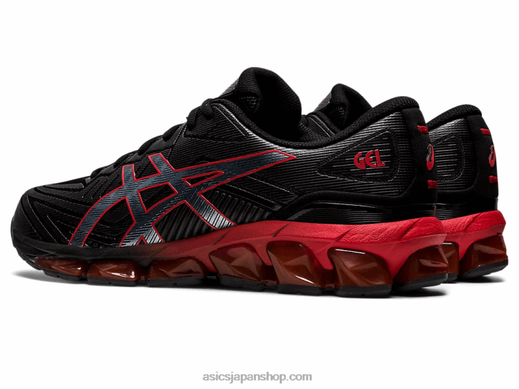 ゲルクォンタム 360 vii L20V729Asics 黒/赤の警告