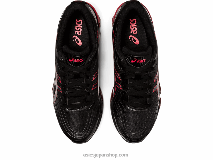 ゲルクォンタム 360 vii L20V729Asics 黒/赤の警告