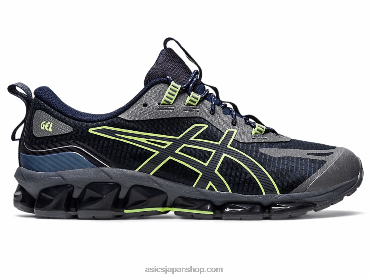 ゲルクォンタム 360 vii L20V804Asics ミッドナイト/ライムグリーン