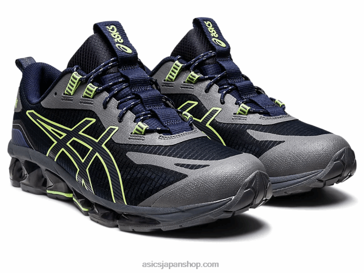 ゲルクォンタム 360 vii L20V804Asics ミッドナイト/ライムグリーン