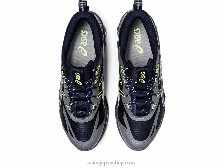 ゲルクォンタム 360 vii L20V804Asics ミッドナイト/ライムグリーン