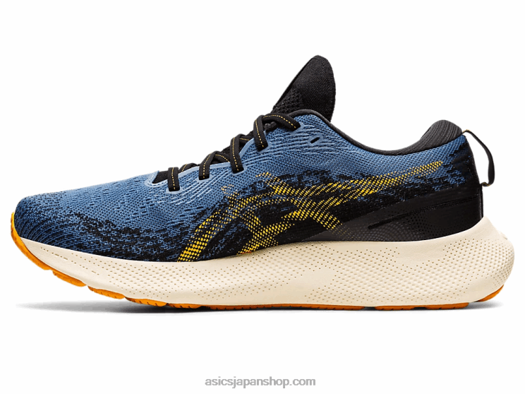 ゲルニンバス ライト 3 L20V1056Asics 紺碧/琥珀