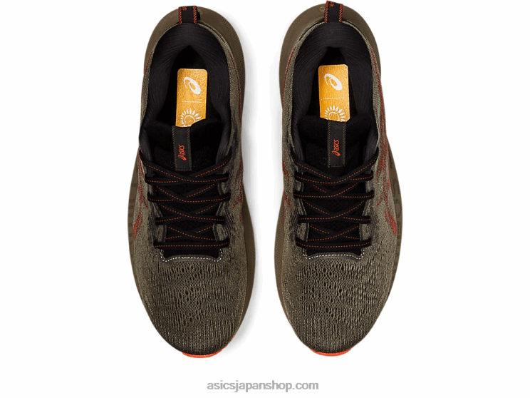 ゲルニンバス ライト 3 L20V1062Asics マントルグリーン/チェリートマト