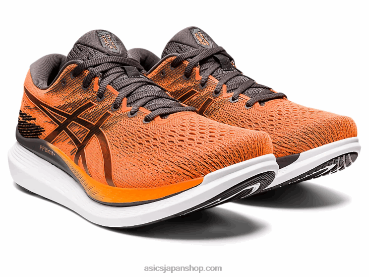 グライドライド 3 L20V1142Asics ショッキングオレンジ/ブラック