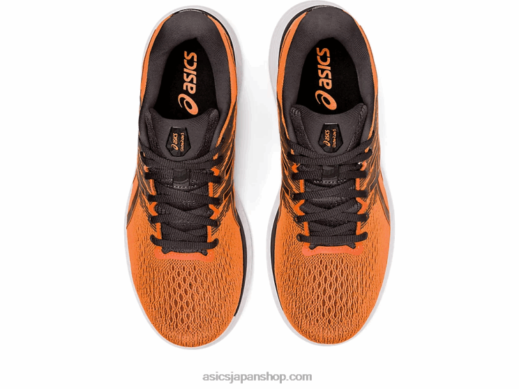 グライドライド 3 L20V1142Asics ショッキングオレンジ/ブラック